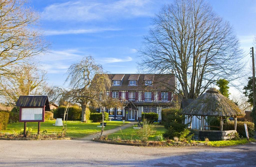 Logis Auberge Des Aulnettes Herouville-Saint-Clair Exterior photo
