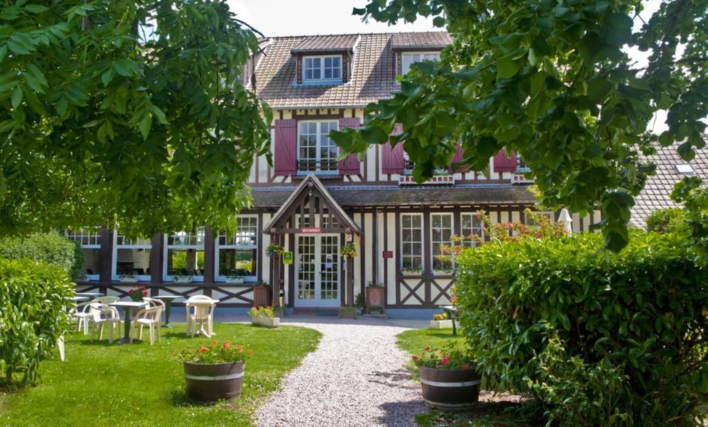 Logis Auberge Des Aulnettes Herouville-Saint-Clair Exterior photo
