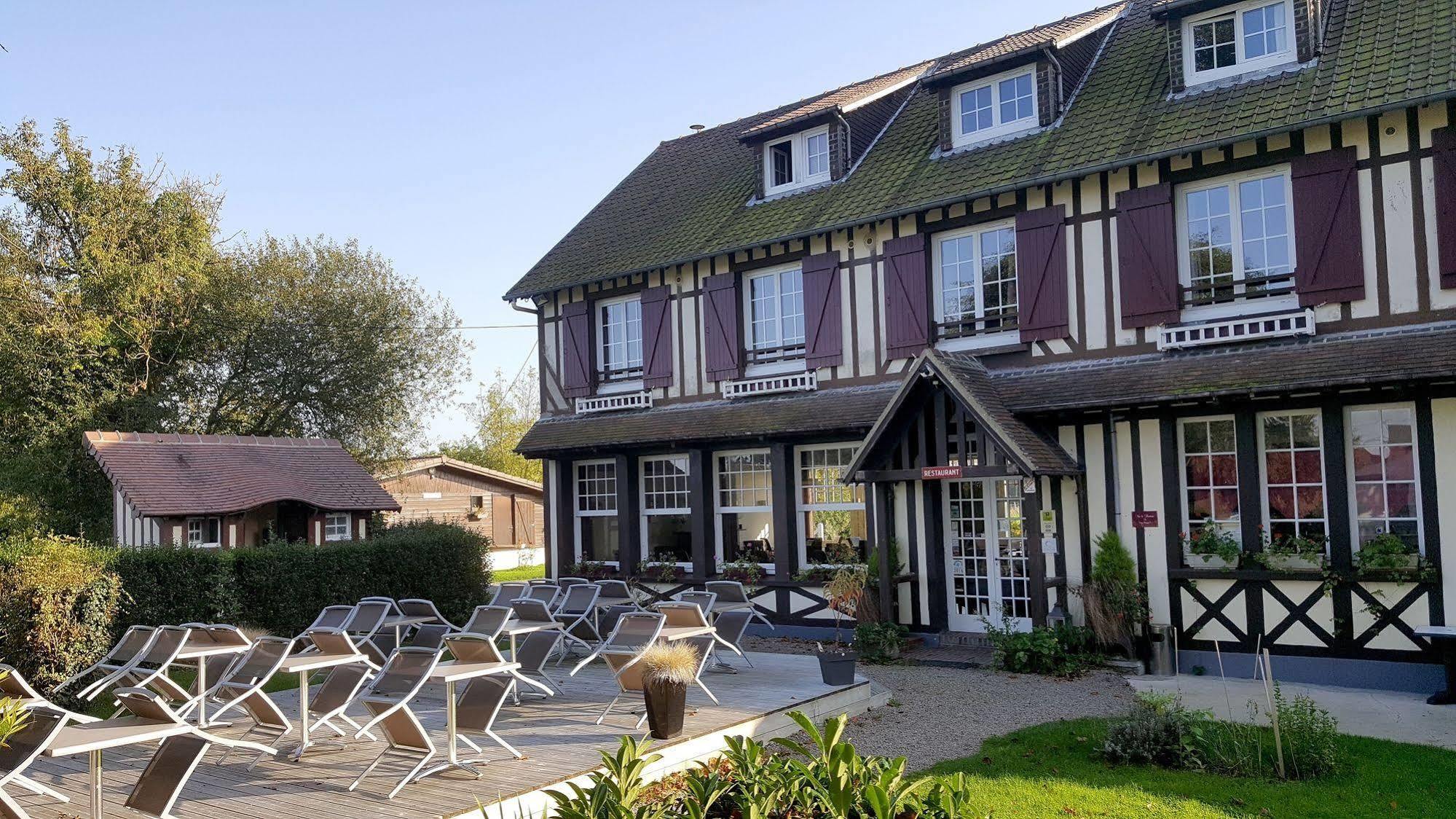 Logis Auberge Des Aulnettes Herouville-Saint-Clair Exterior photo
